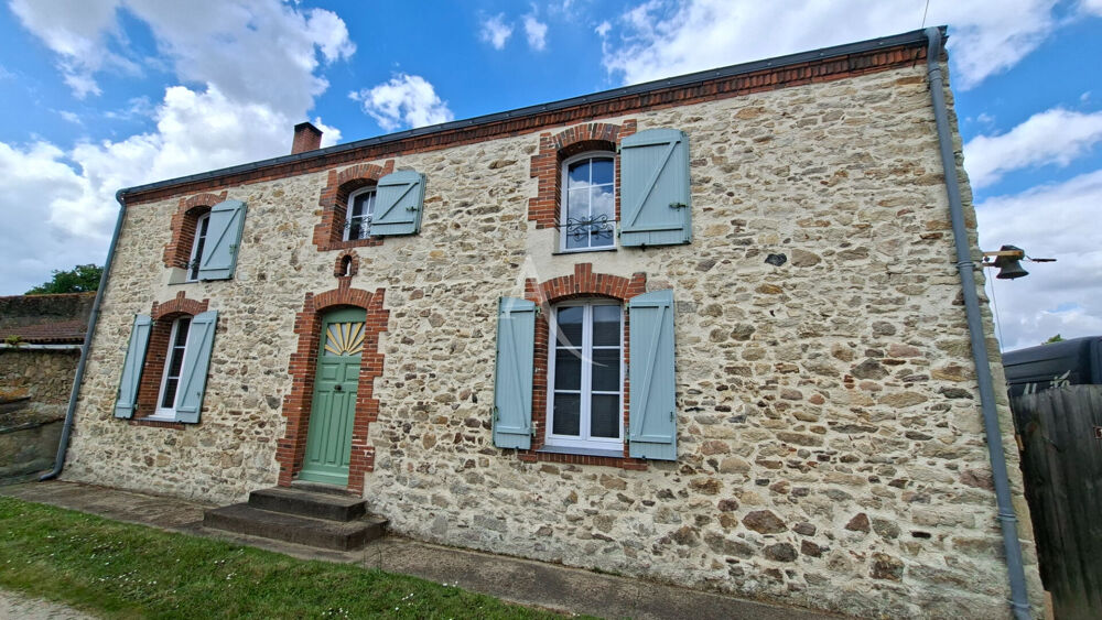 Maison 4 chambres + grange en campagne