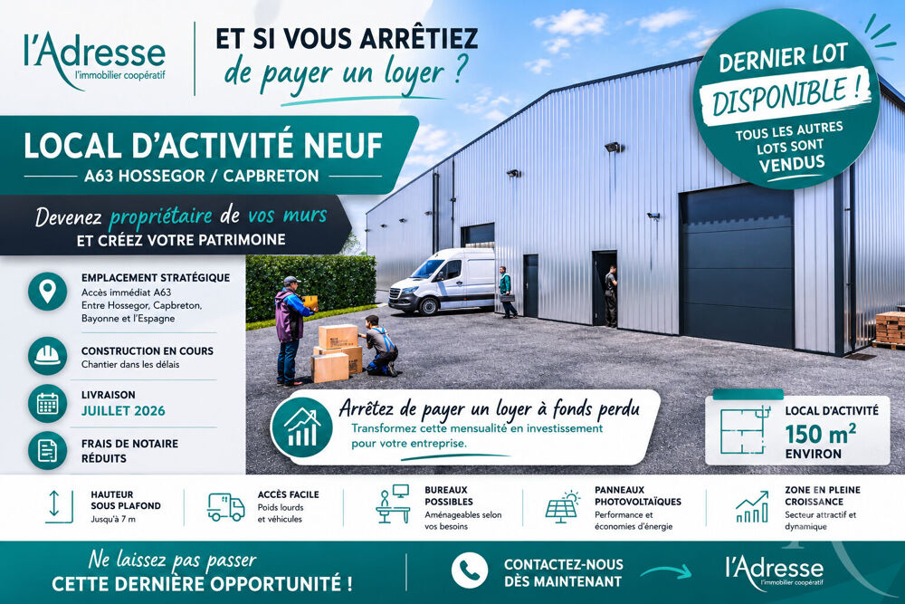   Stockage / Activité / Entrepôt 