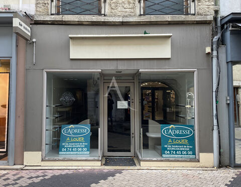 Local commercial centre Bourg 86.55 m2  avec belle vitrine 1000 01000 Bourg en bresse