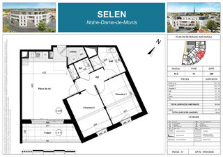  Appartement � vendre 3 pi�ces 67 m�