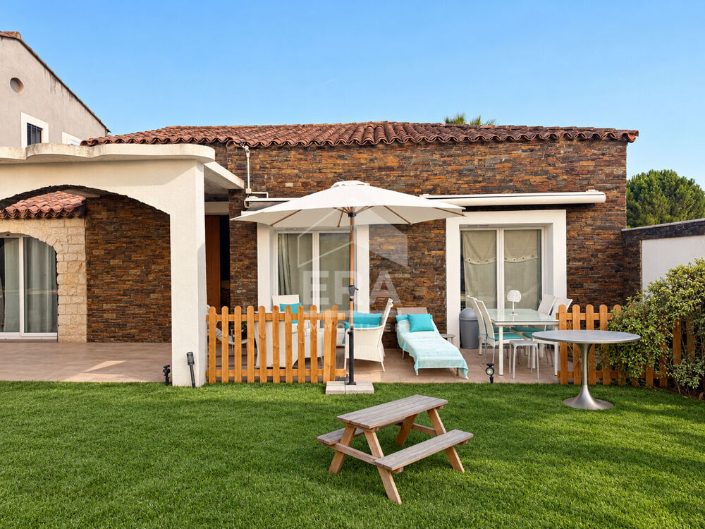 Vente Maison LA COLLE SUR LOUP VILLA DE PLAIN-PIED  JARDIN  GRAND GARAGE ET STATIONNEMENTS La colle sur loup