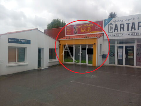 CHALLANS  Local commercial 80 m&sup2; 1500 85300 Challans