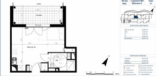  Appartement � vendre 1 pi�ce 29 m�