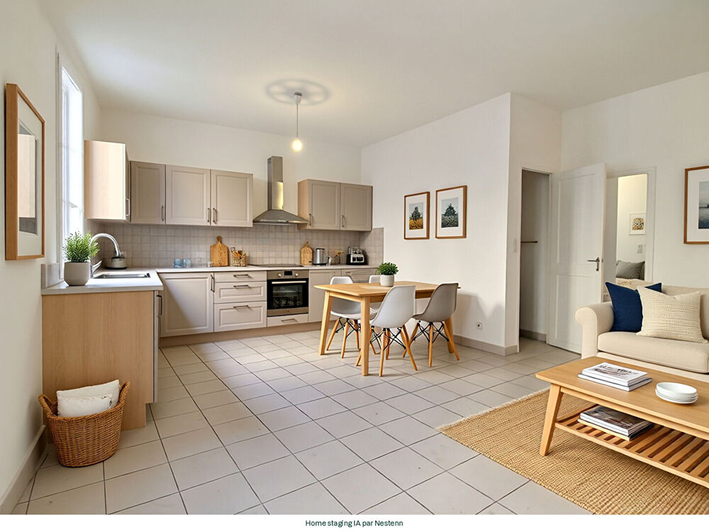 Appartement type 3 de 71 m2 dans un petit immeuble proche remparts.