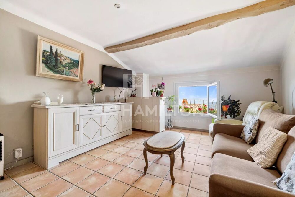 Vente Appartement Châteauneuf-Grasse - Charmant Appartement de Village avec Vue Me Châteauneuf-grasse