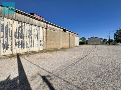   Entrepôt 404m2 avec grand terrain de 3000m2 à louer à Ségreville 31460 