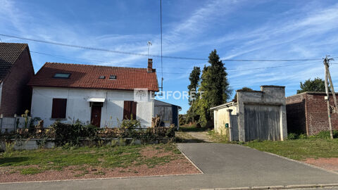   62450  - Maison 101 m2  coeur village Le Transloy - 4 pièce(s) - 2 Chambres -Garage - terrain 1200m2 Maison - 4 pièce(s) - 101 m²