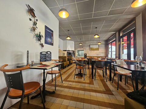   Murs et fonds de commerce. Bar brasserie Fort Mahon Plage 154 m2 . Moins de 2km de la plage. 