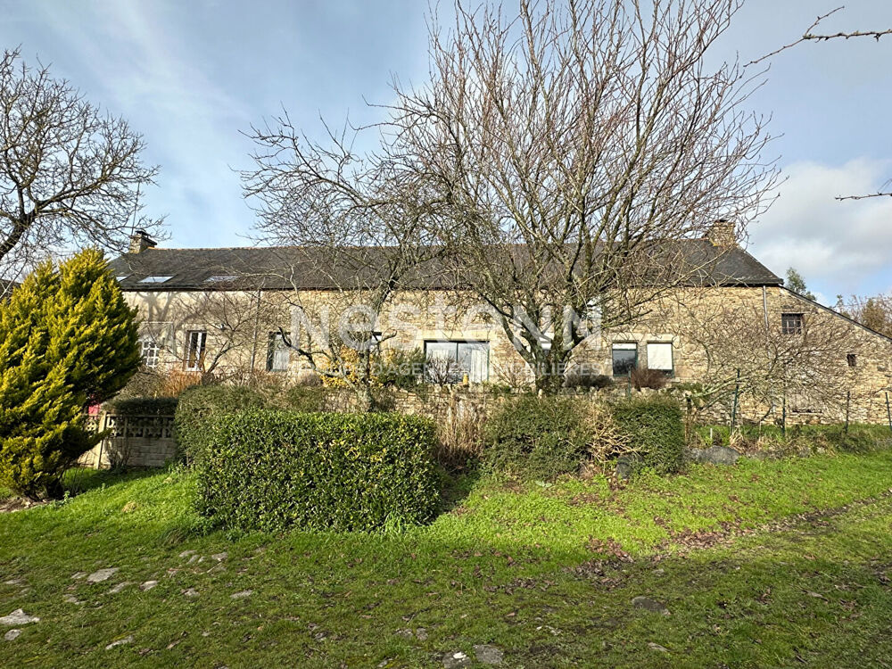 Longère en pierre, avec maison d'habitation 128 m² potentiel 170 m² et maison louée 85 m²