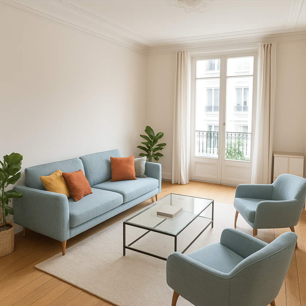 Appartement 3 pièces de 52 m2 (Lyon 2e Arrondissement)