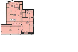  Appartement � vendre 2 pi�ces 1 m�