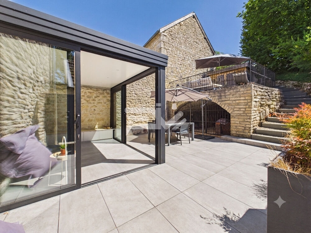 Charmante maison ancienne en pierre rénovée avec garage double - proche Jonchery sur Vesle