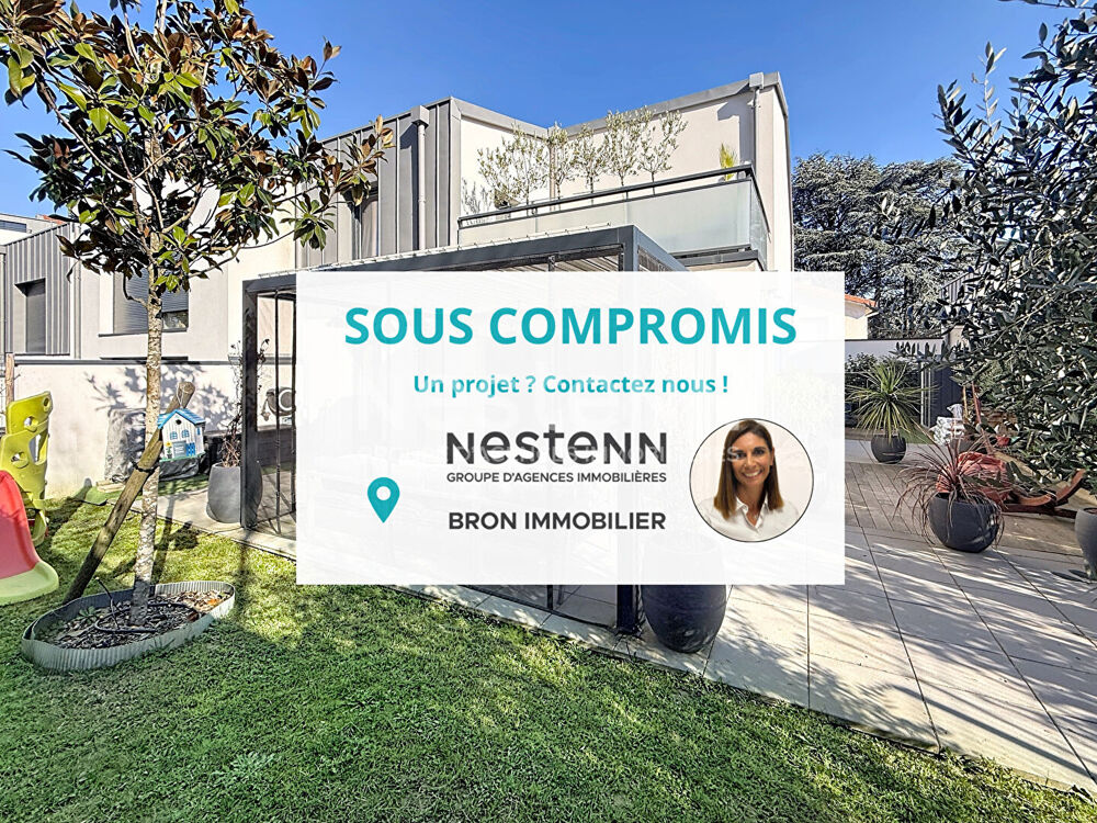 Maison de ville type 5 pièces avec 3 chambres et bureau de 2021 avec garage double - 69500 BRON