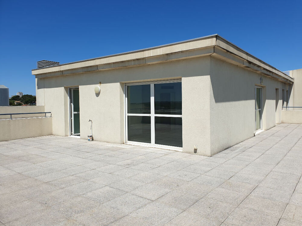 Location Appartement NIMES SUD JEAN JAURES PROCHE AXE ROUTIER BEAU P3 82 M2 DERNIER ÉTAGE - GARAGE ET CLIM Nimes
