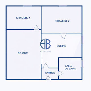  Appartement � vendre 3 pi�ces 50 m�