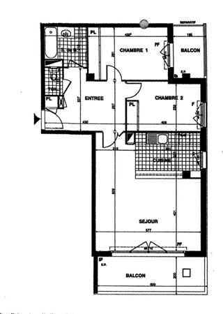  Appartement � vendre 3 pi�ces 75 m�