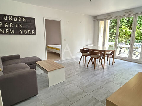   Appartement Bussy Saint Georges 2 pice(s) 43.96 m2 rez de jardin + parking Appartement - 2 pice(s) - 44 m