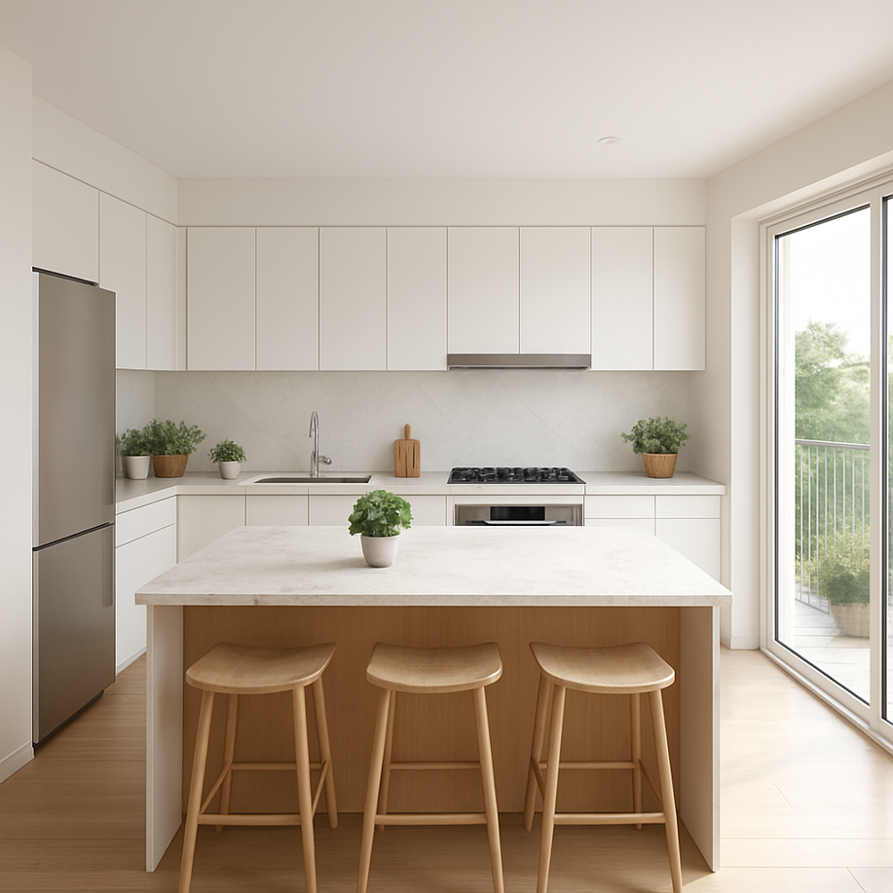 Appartement 3 pièces de 66 m2 (Suresnes)