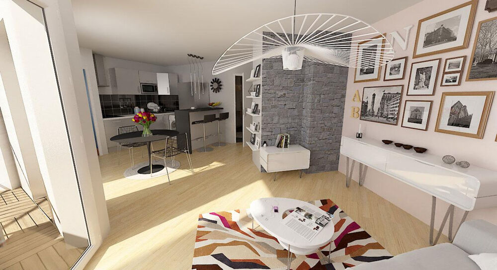 MAGNIFIQUE 2 PIECES LUMINEUX AVEC TERRASSE DE 14 M2