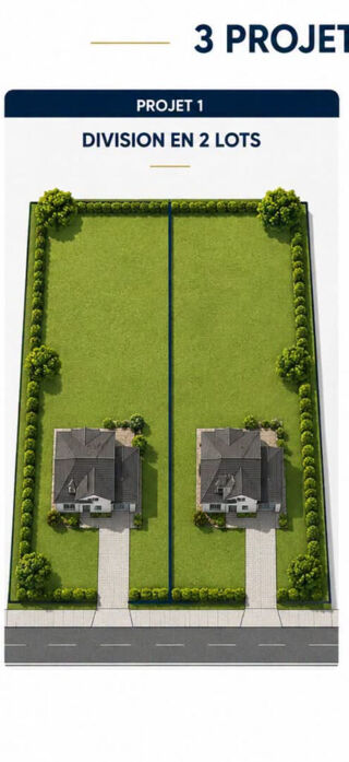  Terrain à vendre 1000 m²