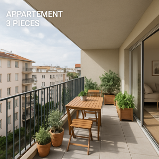  Appartement à vendre 3 pièces 67 m²