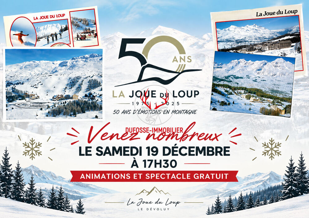 Chalet individuel au pied des pistes de la Joue du Loup