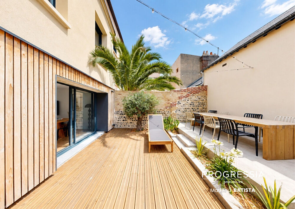 LE HAVRE - GOBELINS RARE À LA VENTE - Maison entièrement rénovée de 117 m² avec grande terrasse et double garage