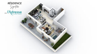  Appartement  vendre 3 pices 74 m