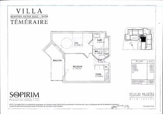  Appartement à louer 2 pièces 42 m²