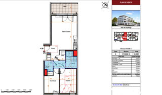  Appartement à vendre 3 pièces 63 m²