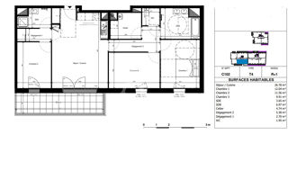  Appartement � vendre 4 pi�ces 1 m�