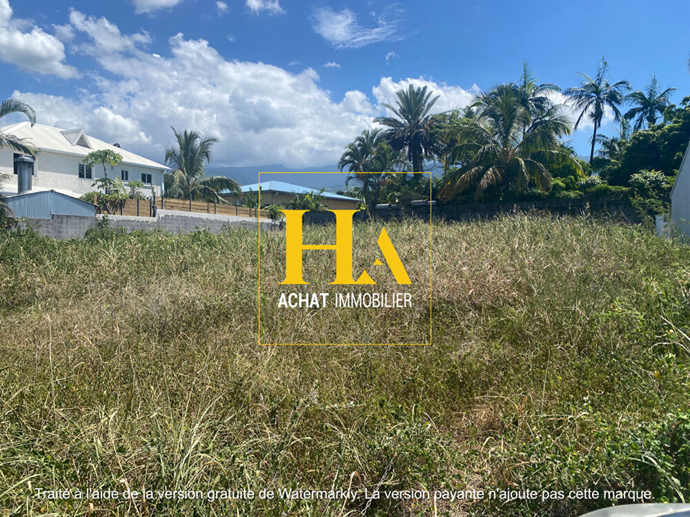 Vente Terrain ST LOUIS LOTISSEMENT LARE terrain de 704m² Saint louis
