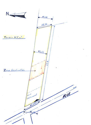  Terrain � vendre 867 m�