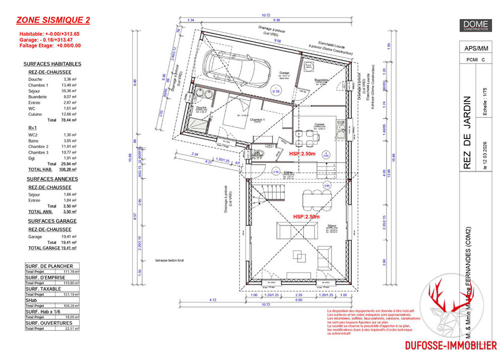 Vente Terrain TERRAIN CONSTRUCTIBLE CHASSAGNY, BEAUVALLON Beauvallon