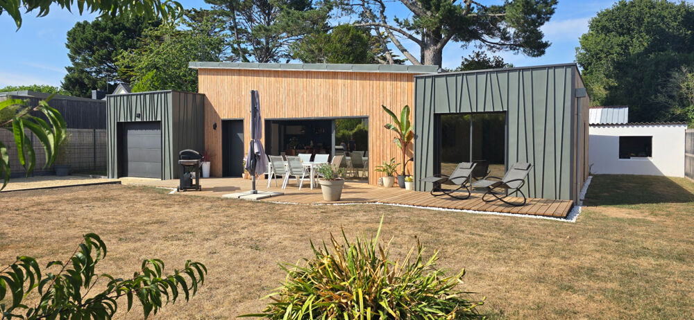 Fouesnant, très jolie maison de plain pied, de 2021, 4 chambres, à 1.7 km des plages !