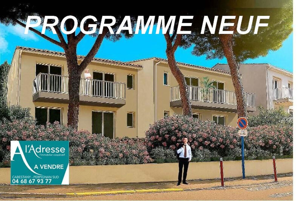 APPARTEMENTS NEUF T3 ET T4 DANS PETITE RESIDENCE EN CENTRE DE CABESTANY