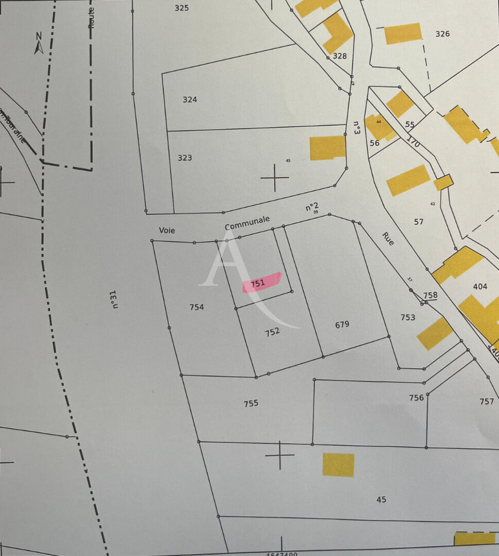 Vente Terrain Terrain constructible La croix en touraine