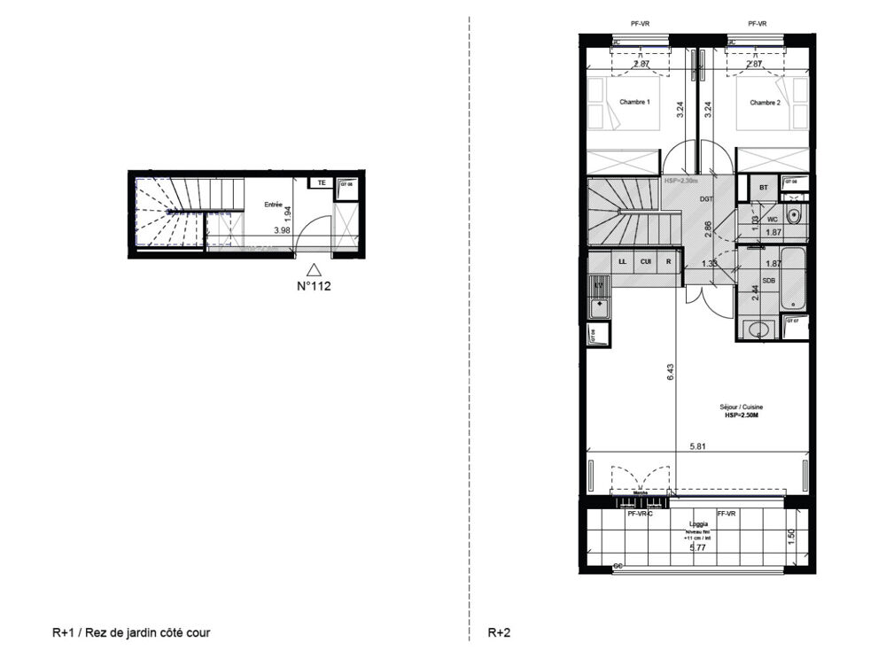 Appartement 3 pièces de 65.85 m² - Saint-Germain-en-Laye