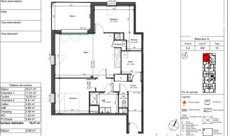  Appartement à vendre 3 pièces 70 m²