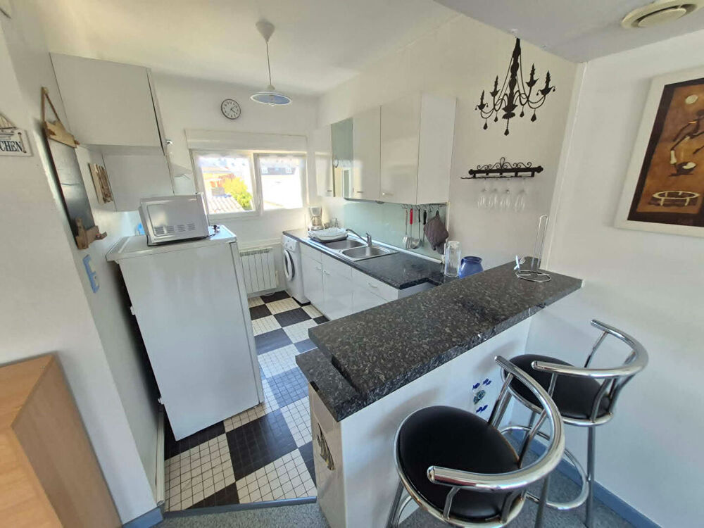 Appartement T2 sur Berck-Plage de 41,67 m2 + balcon , à 300 mètres de la plage .