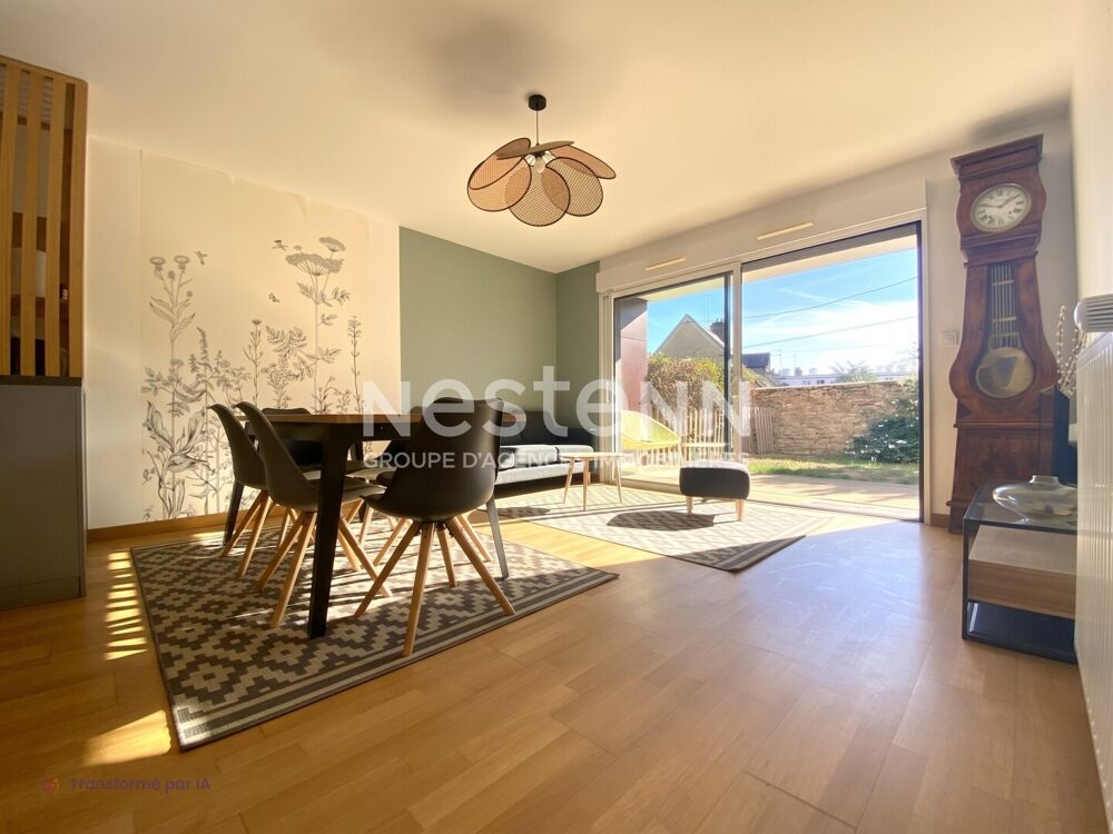 Vente Appartement à vendre à Vannes secteur trussac Appartement  3 pièces avec jardin privatif et parking Vannes