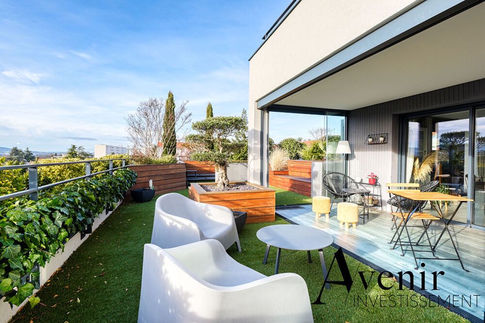 LYON 5 - Toit terrasse d'exception en duplex T5 de 161m2 - dernier étage