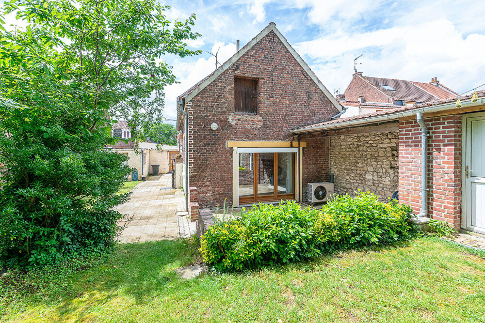 Douchy les mines individuelle 3 chambres jardin garage