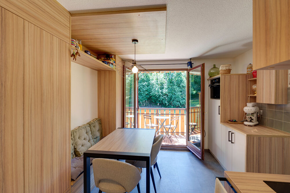 Appartement Bernex 3 pièces 28.56 m² au pied des pistes avec stationnement