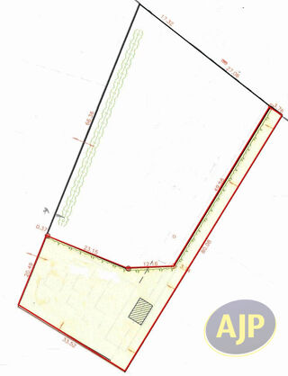  Terrain à vendre 1054 m²