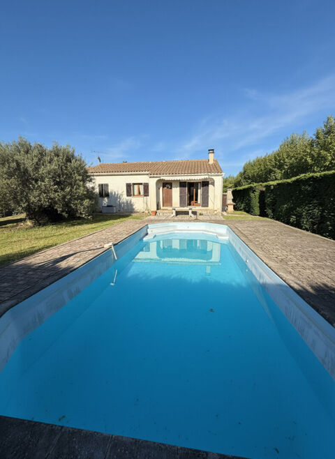   A VENDRE LE CAILAR VILLA DE PLAIN PIED AVEC PISCINE Maison - 5 pi�ce(s) - 94 m�