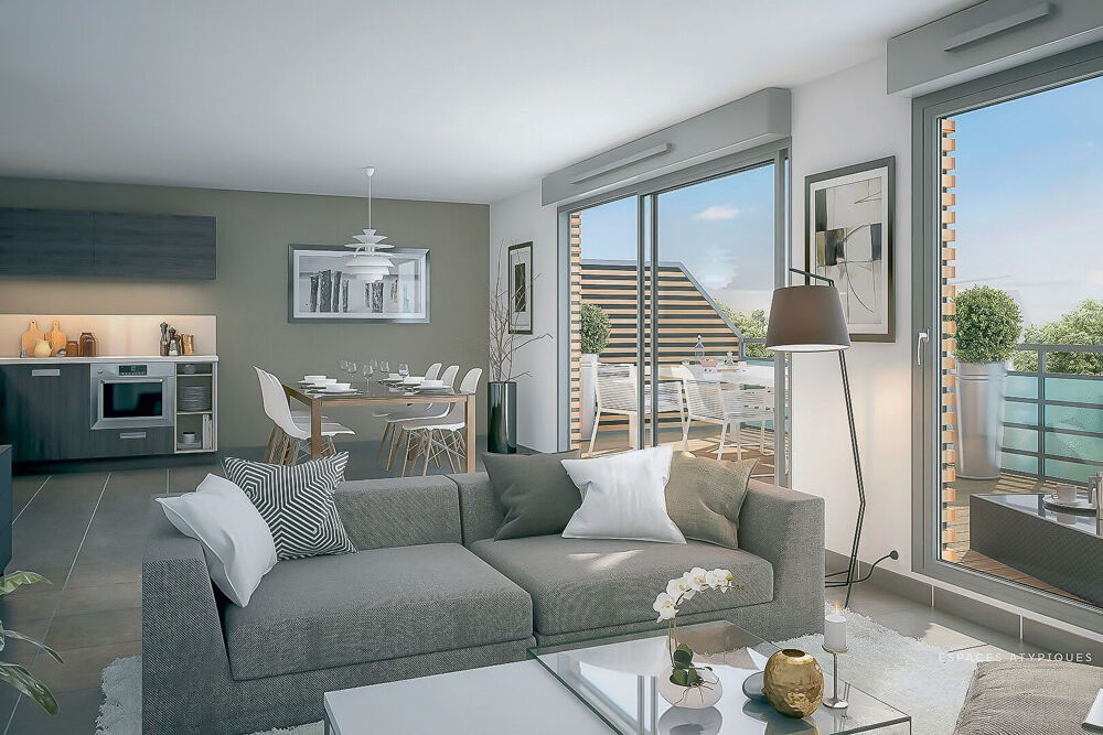 Magnifique T3 avec balcon spacieux à Noisy-le-Sec