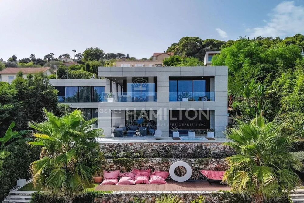 Vente Maison Villa Contemporaine avec Vue Mer Panoramique et Prestations Haut Nice