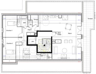  Appartement � vendre 4 pi�ces 130 m�