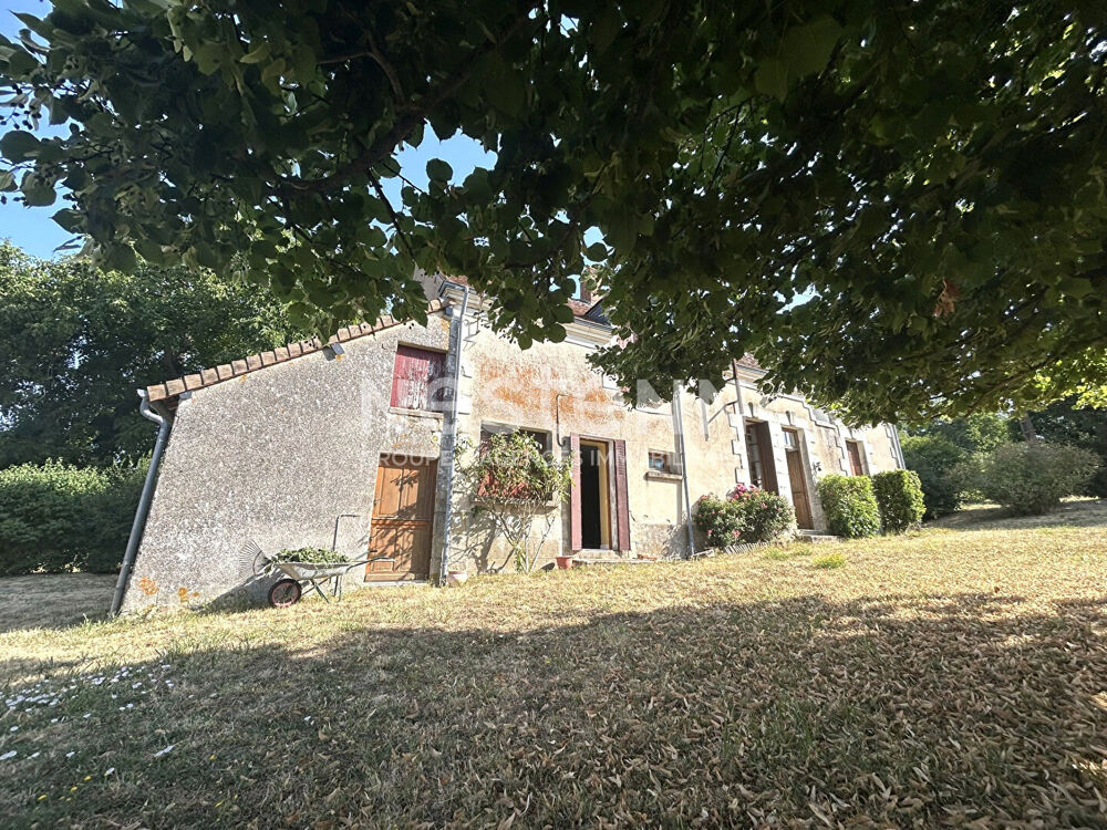 LONGÈRE BAUDRES 5 CHAMBRES AVEC DÉPENDANCES - PISCINE - TERRAIN - BOIS ET VUE SUR LES CHAMPS (INDRE 36)